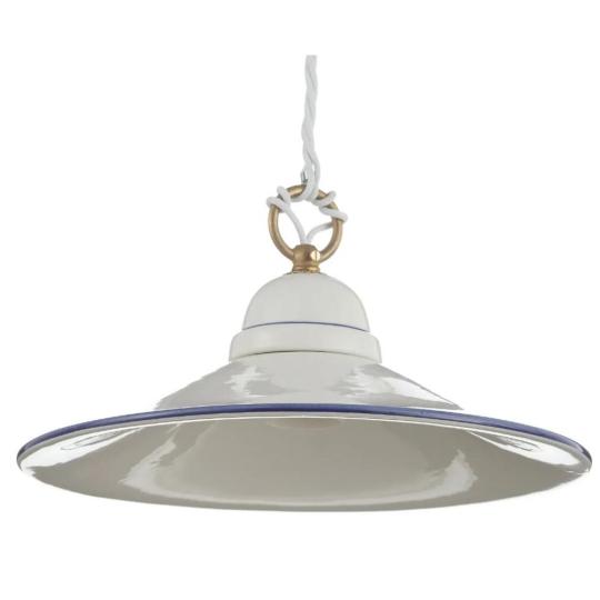 mediterran kek festett fuggesztek klasszikus polgari elegans keramia lampa provence provence videki paraszthaz kastely villa etkezo nappali haloszoba olasz toszkan kezzel festett lampa.jpg